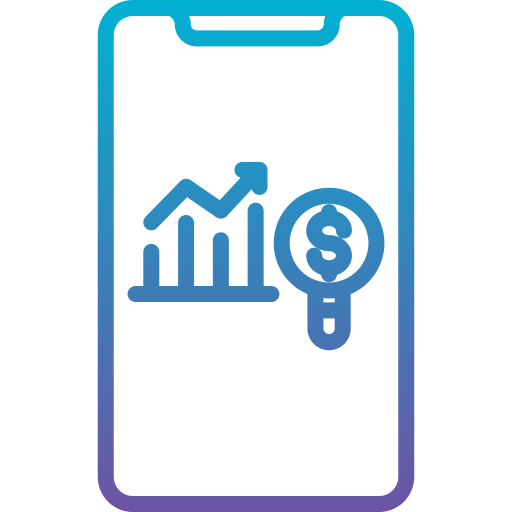 l'analyse des données Generic Gradient Icône