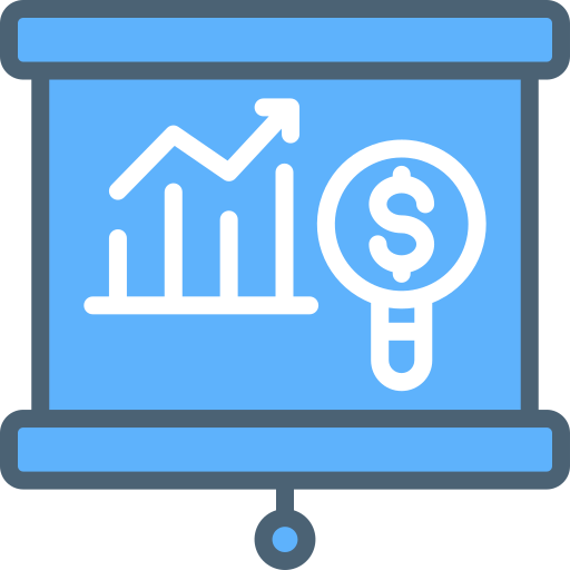 l'analyse des données Generic Blue Icône