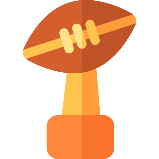 superbowl Basic Rounded Flat icono