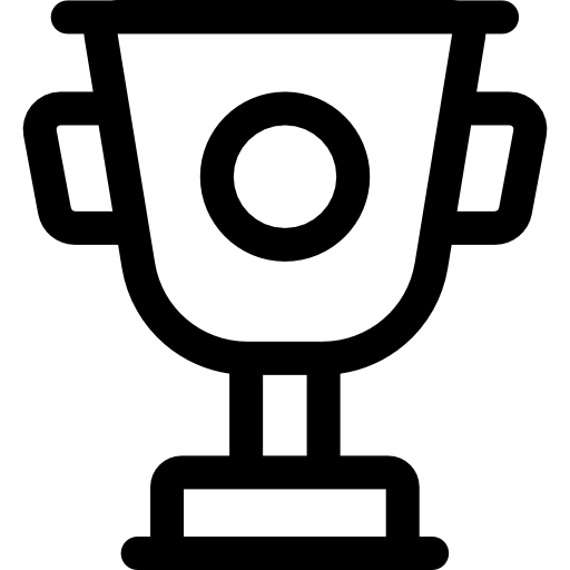 トロフィー Basic Rounded Lineal icon