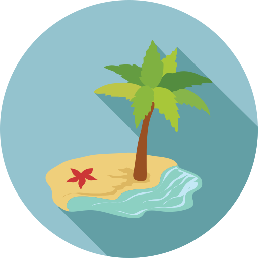 섬 Generic Circular icon