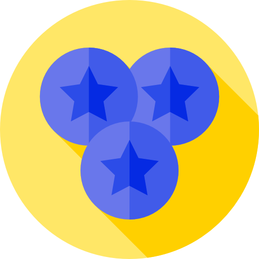 blaubeere Flat Circular Flat icon