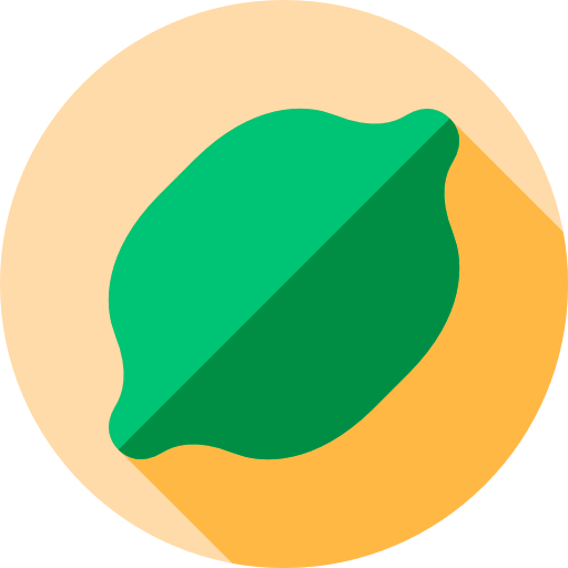 라임 Flat Circular Flat icon