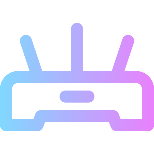router Super Basic Rounded Gradient icon