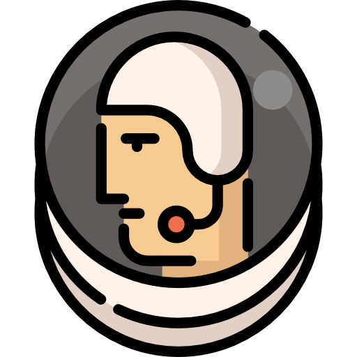 astronauta Special Lineal color icono