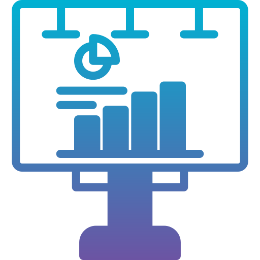 analityka Generic Flat Gradient ikona