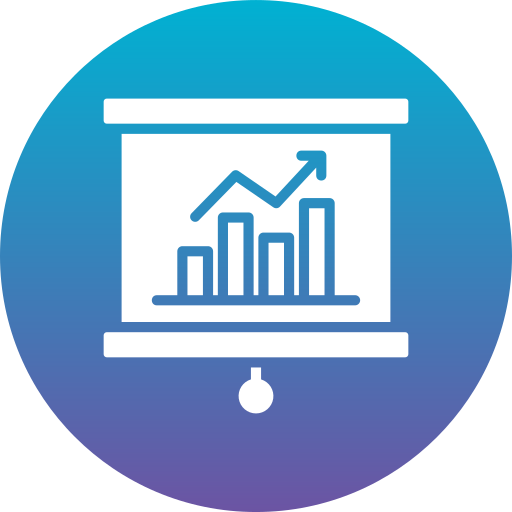 Analytics Generic Flat Gradient icon