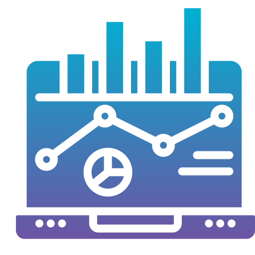 analyse Generic Flat Gradient icon