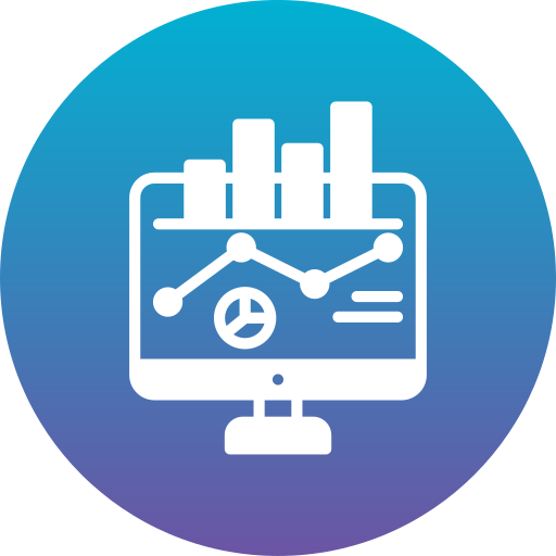 analyse Generic Flat Gradient icon