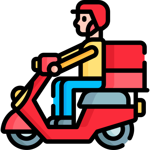 bici di consegna Special Lineal color icona