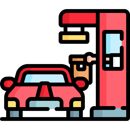 Drive thru Special Lineal color icon