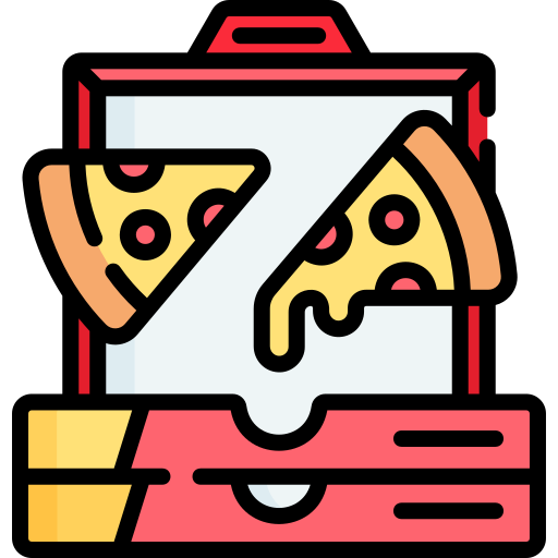 pizzaschachtel Special Lineal color icon