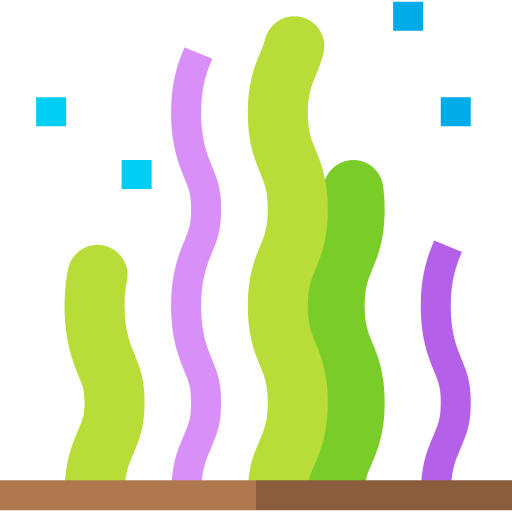 藻類 Basic Straight Flat icon