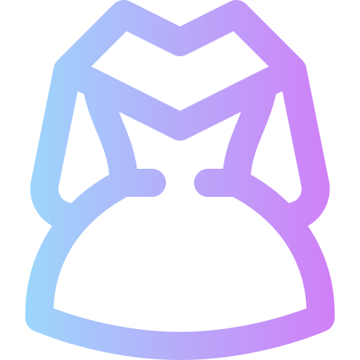 Dress Super Basic Rounded Gradient icon