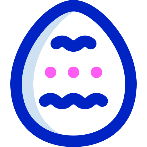 jajko wielkanocne Super Basic Orbit Color ikona