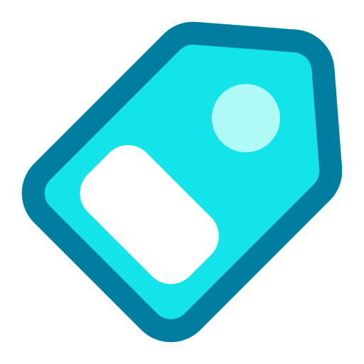 꼬리표 Generic Blue icon