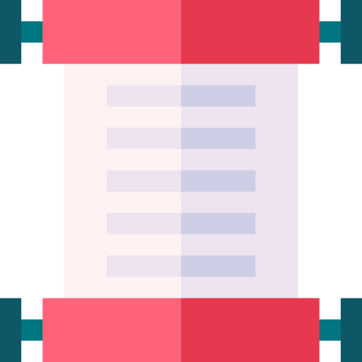 pergament Basic Straight Flat icon