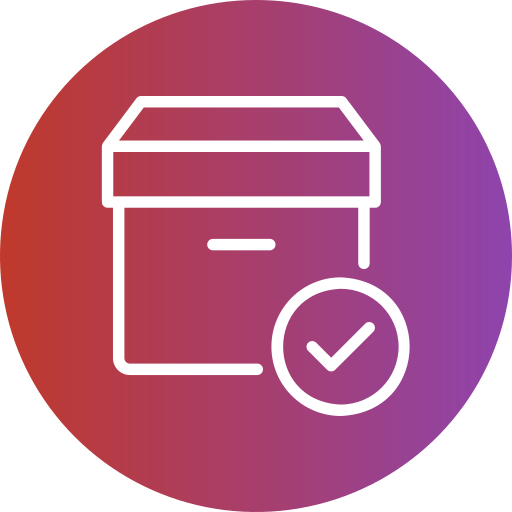 Approved Generic Flat Gradient icon