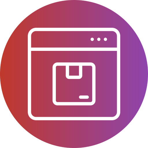 Browser Generic Flat Gradient icon