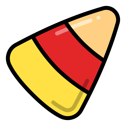 maíz de caramelo Generic Outline Color icono