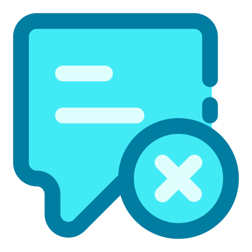 chat Generic Blue icono