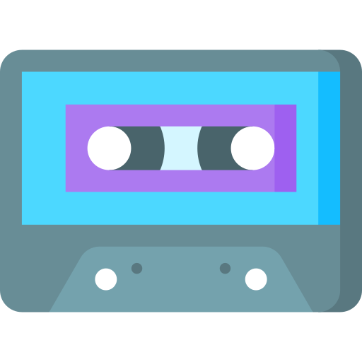 cassette bandje Special Flat icoon