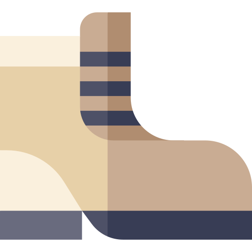 ブート Basic Straight Flat icon