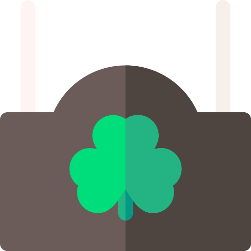 Ирландский паб Basic Rounded Flat иконка