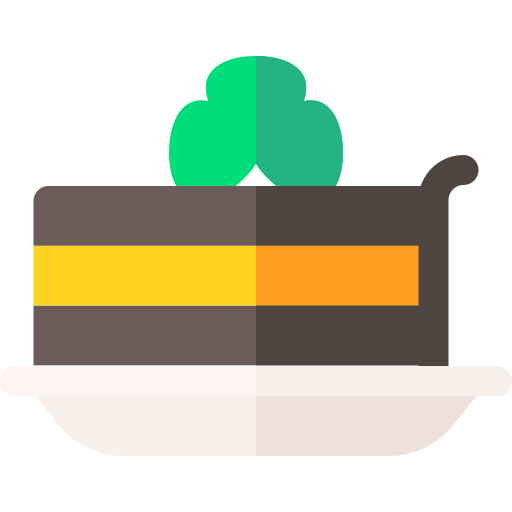 gâteau Basic Rounded Flat Icône