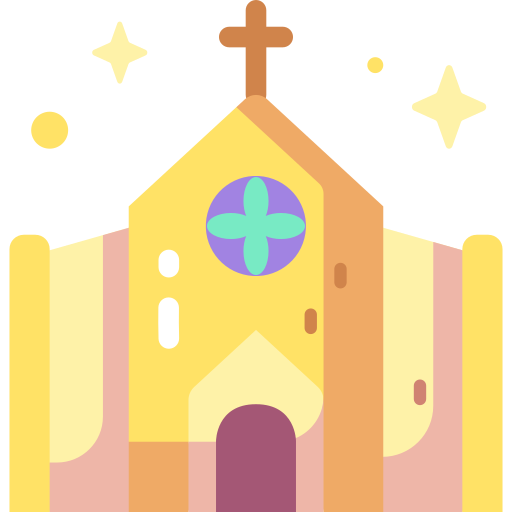教会 Special Candy Flat icon