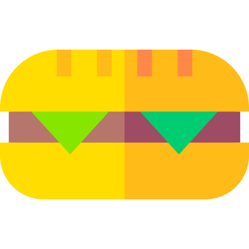 sandwich Basic Straight Flat icono
