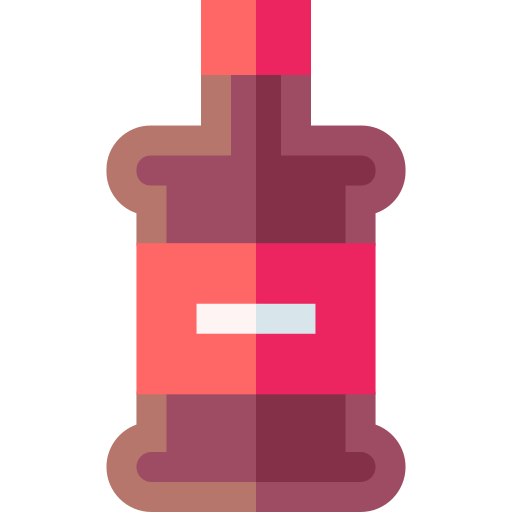 alkohol Basic Straight Flat icon