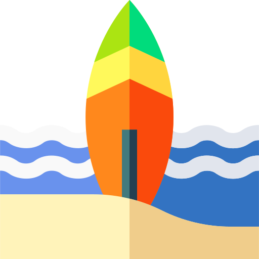 Surf Basic Straight Flat icon