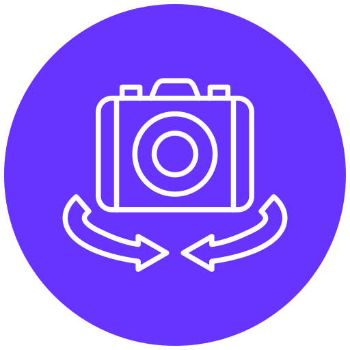Vr camera Generic Circular icon