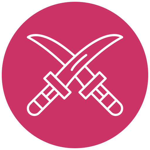 Sword Generic Circular icon