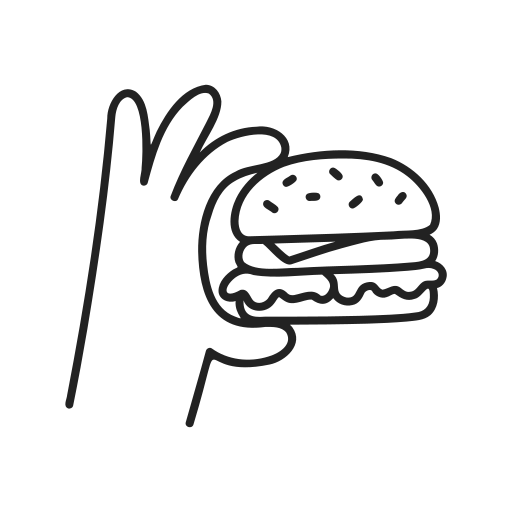 burgery Generic Detailed Outline ikona