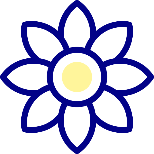 słonecznik Detailed Mixed Lineal color ikona
