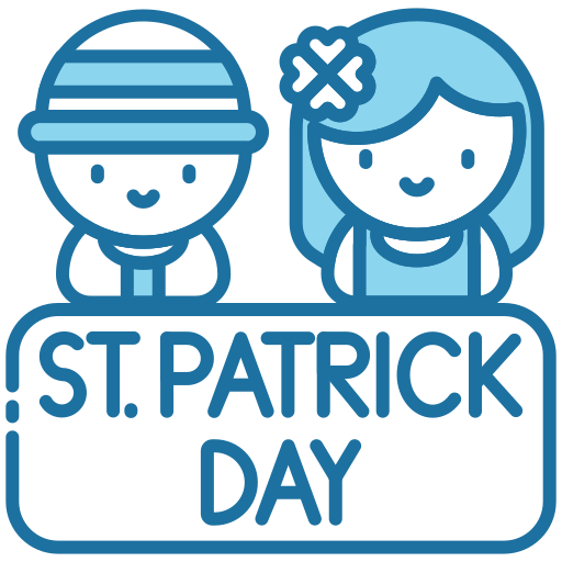 St Patricks Day Generic Blue icon