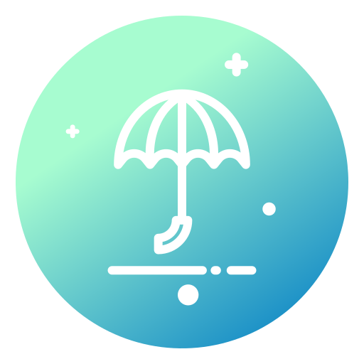 lluvioso Generic Flat Gradient icono