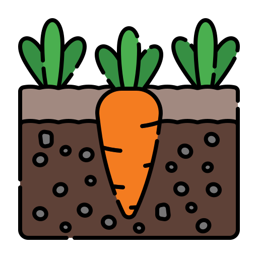 zanahorias Generic Outline Color icono