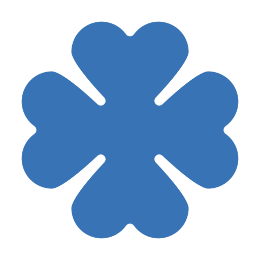 토끼풀 Generic Blue icon