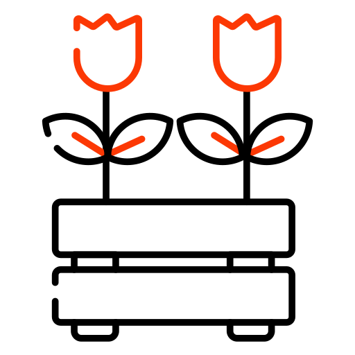 화분 Generic Outline Color icon
