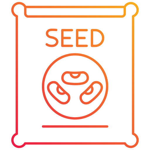 Seed bag Generic Gradient icon