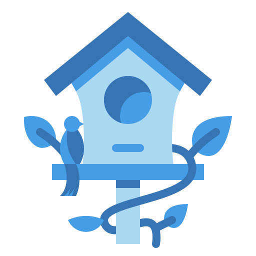 Birdhouse Generic Blue icon