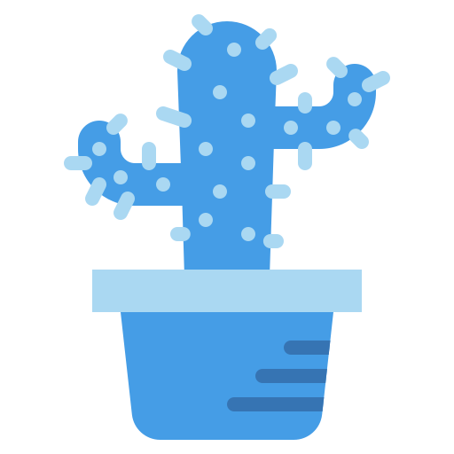 cactus Generic Blue icoon