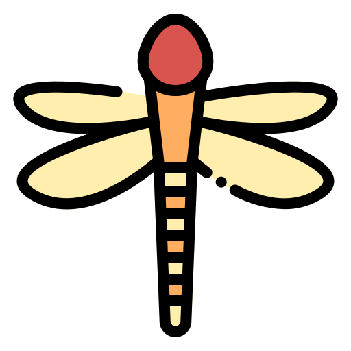 mosca dragón Generic Outline Color icono