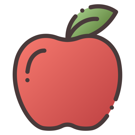 りんご Generic Lineal Color Gradient icon