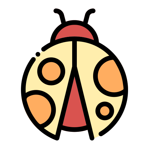 lieveheersbeestje Generic Outline Color icoon