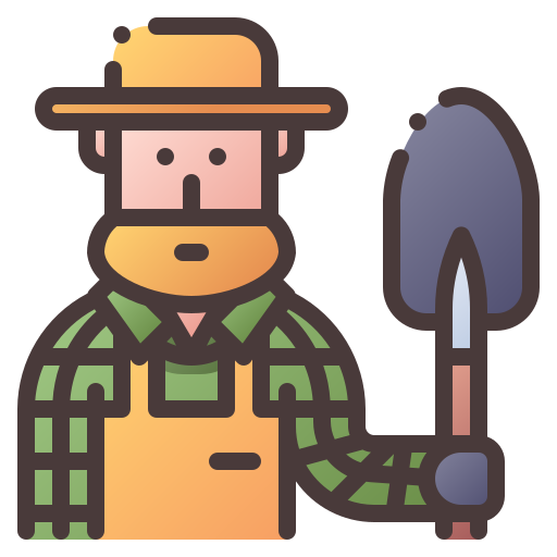 Farmer Generic Lineal Color Gradient icon