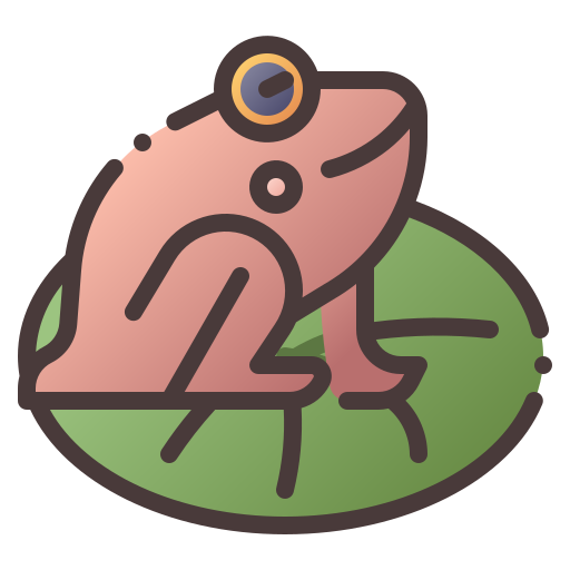 Frog Generic Lineal Color Gradient icon